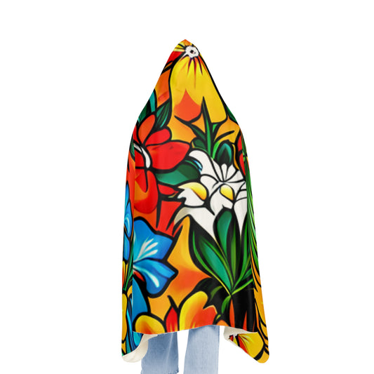 Bustervans Hawaiian Camping Snuggle Blanket