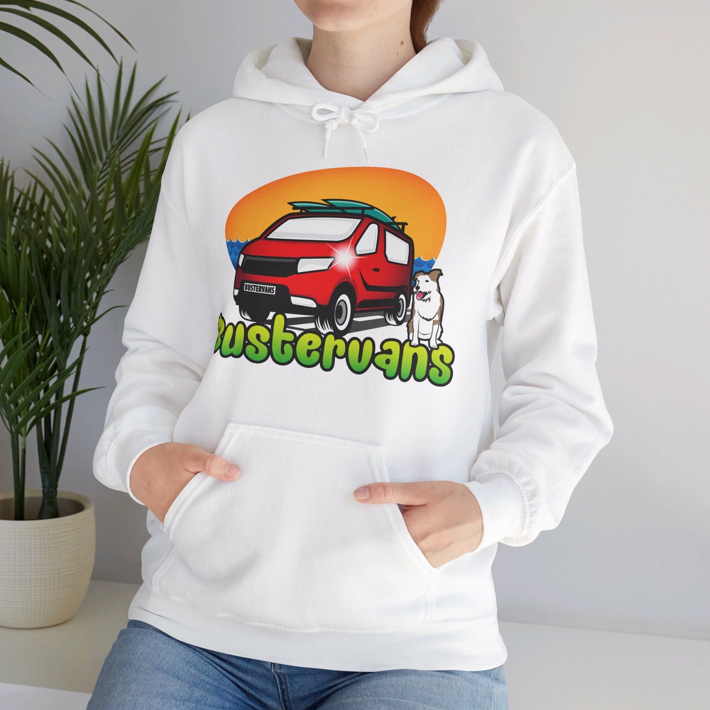 Bustervans Logo Unisex Heavy Blend™ Hooded Sweatshirt