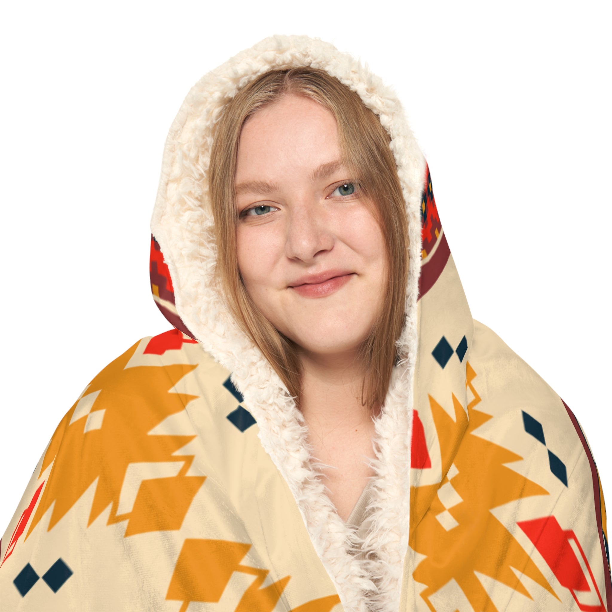 American Native online Indian Hooded Blanket