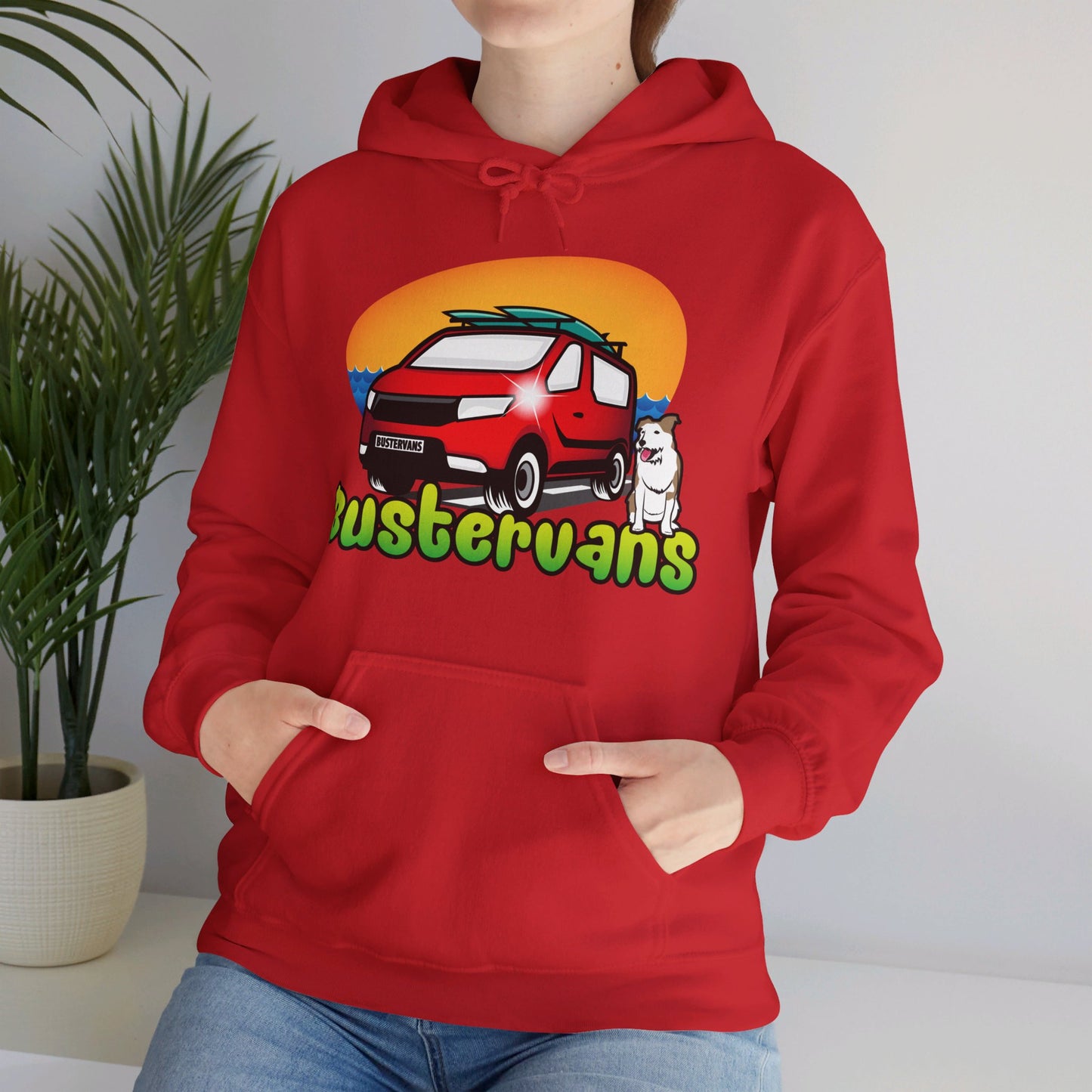 Bustervans Logo Unisex Heavy Blend™ Hooded Sweatshirt