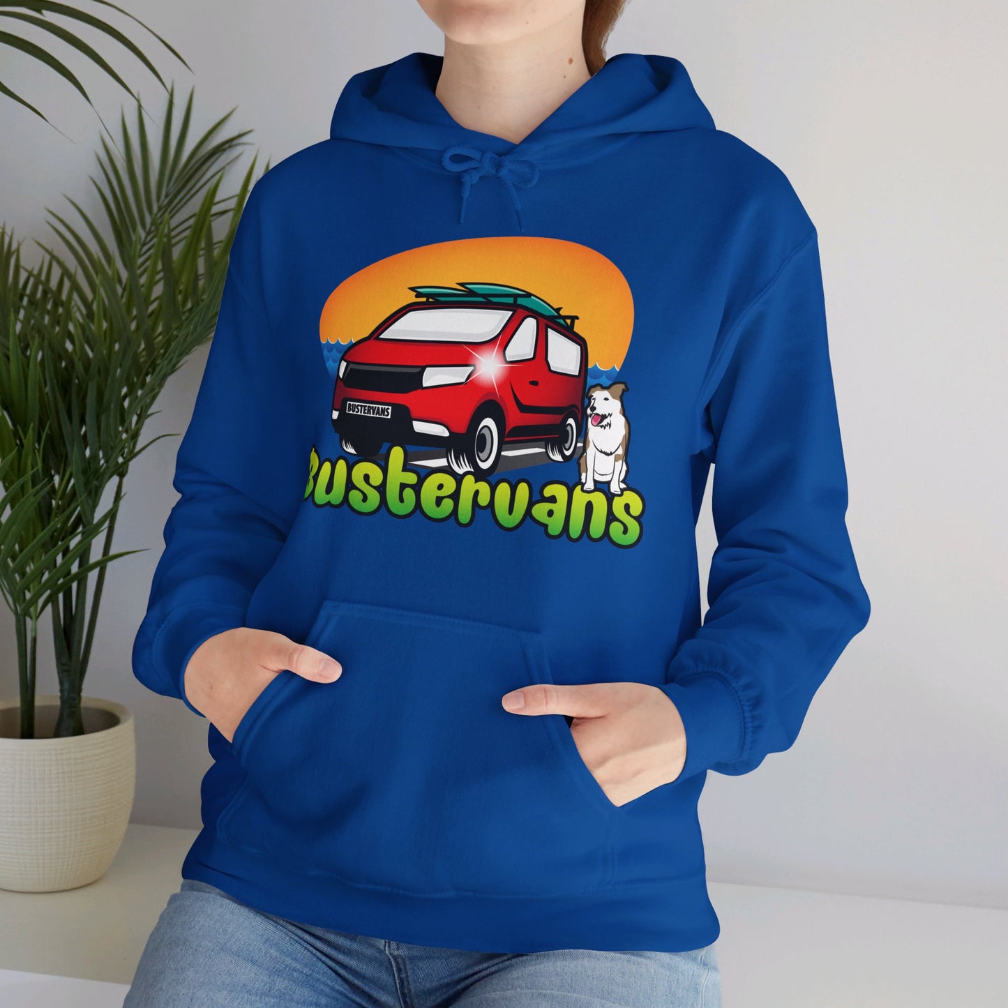 Bustervans Logo Unisex Heavy Blend™ Hooded Sweatshirt