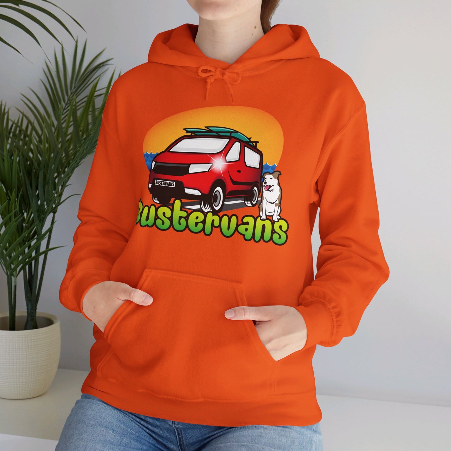 Bustervans Logo Unisex Heavy Blend™ Hooded Sweatshirt